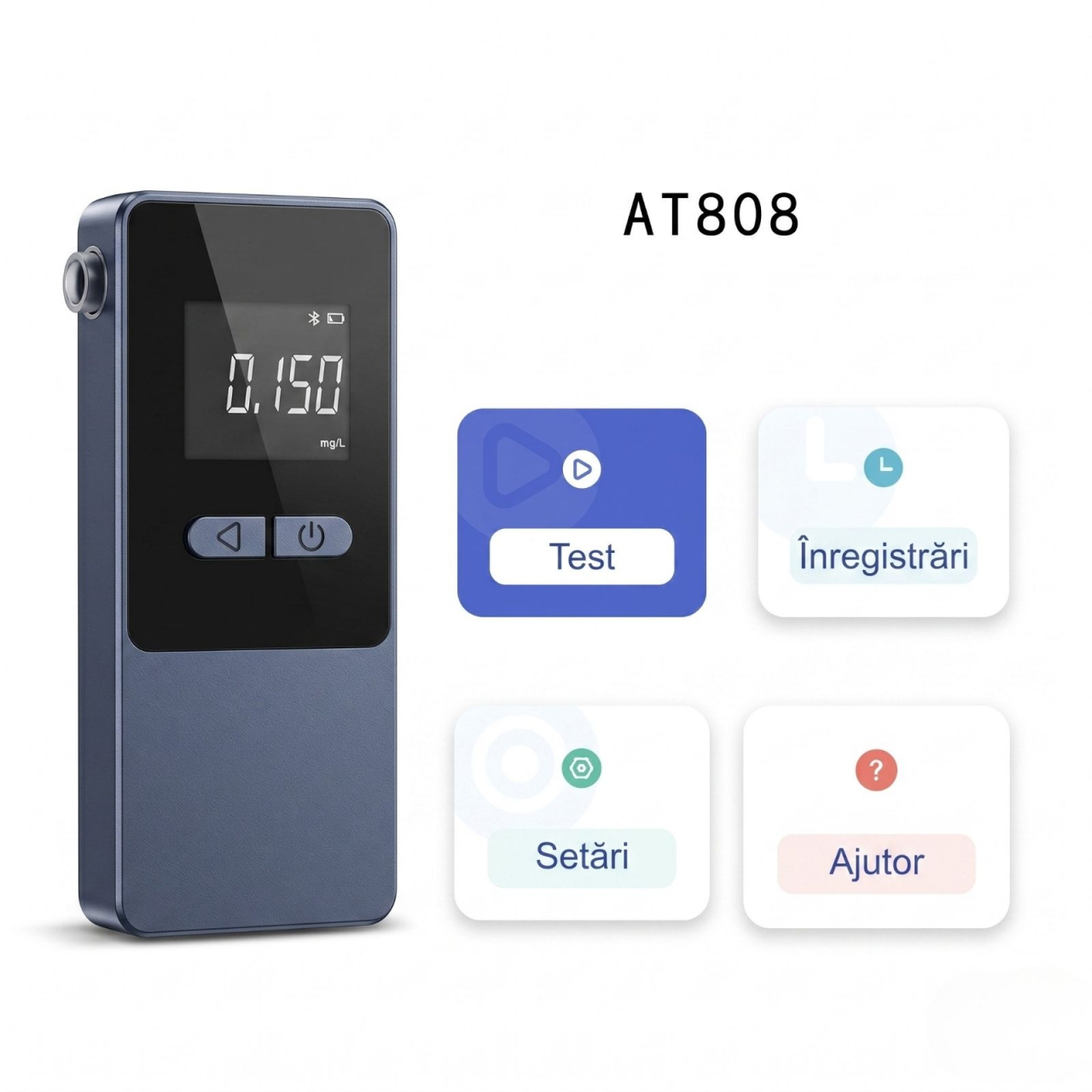 Etilotest Digital Profesional AT808 Fuel Cell Bluetooth [3]