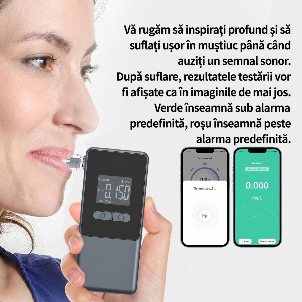 Etilotest Digital Profesional AT808 Fuel Cell Bluetooth [4]