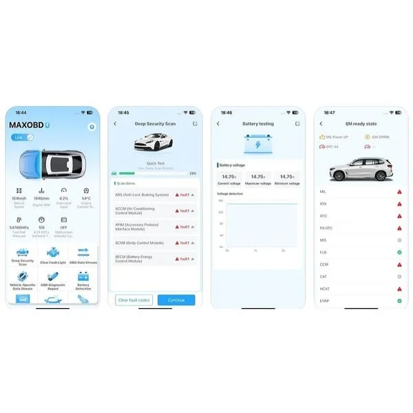 Interfata diagnoza auto KONNWEI MAXOBD OBD2 Bluetooth [5]