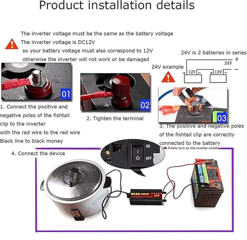 Invertor 5000W 12V Undă Sinusoidală Pură – VALVIRTALEX® | Ravix.ro [5]