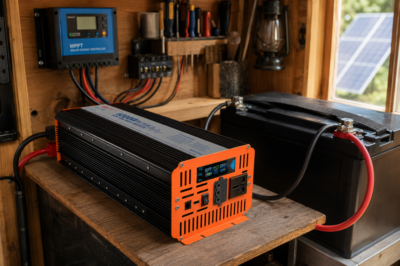 Invertor sinus pur Belttt BAP6000B 12000W 24V 230V [2]