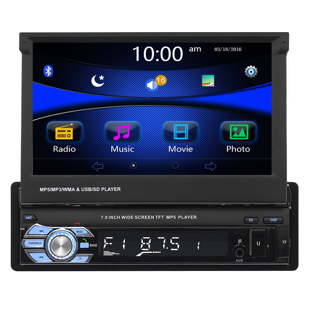 Player Auto 1DIN VALVIRTALEX cu Ecran Retractabil 7" și Bluetooth [5]