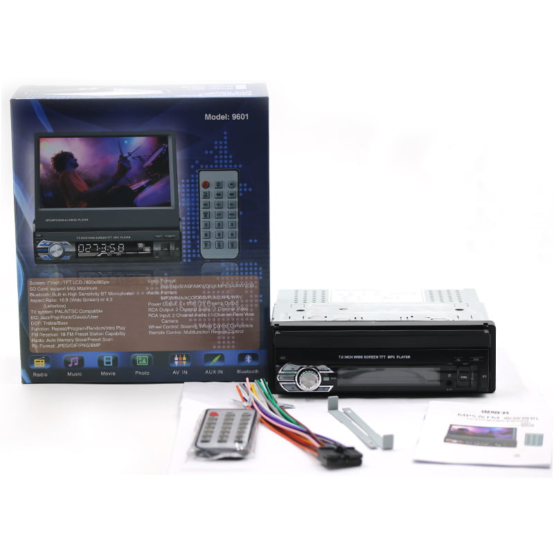 Player Auto 1DIN VALVIRTALEX cu Ecran Retractabil 7" și Bluetooth [2]