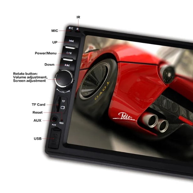 Player Auto 2DIN VALVIRTALEX MirrorLink MP5 7018B cu Ecran 7 inch și Bluetooth [2]