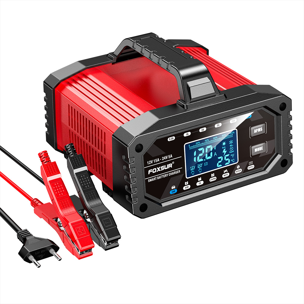 Redresor auto inteligent FPT-150 12V 24V incarcator baterii [4]