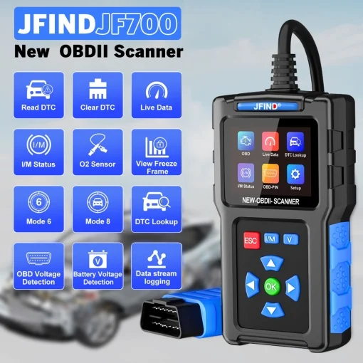 Scanner OBD2 Valvirtalex JF700 – Tester Auto Profesional Diagnoză Motor [5]