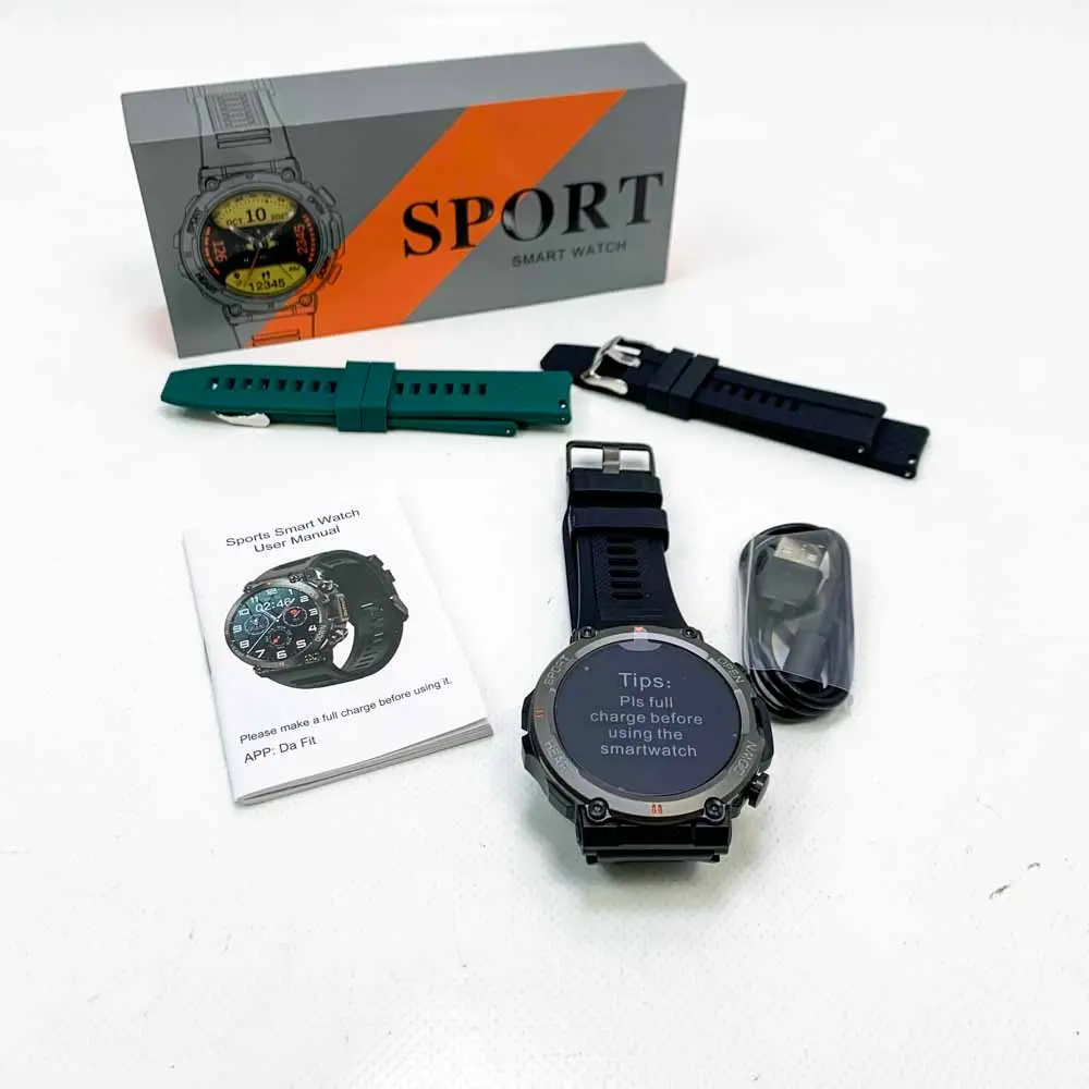 Smartwatch bluetooth cu apeluri si ecran HD 1.39 inch [3]