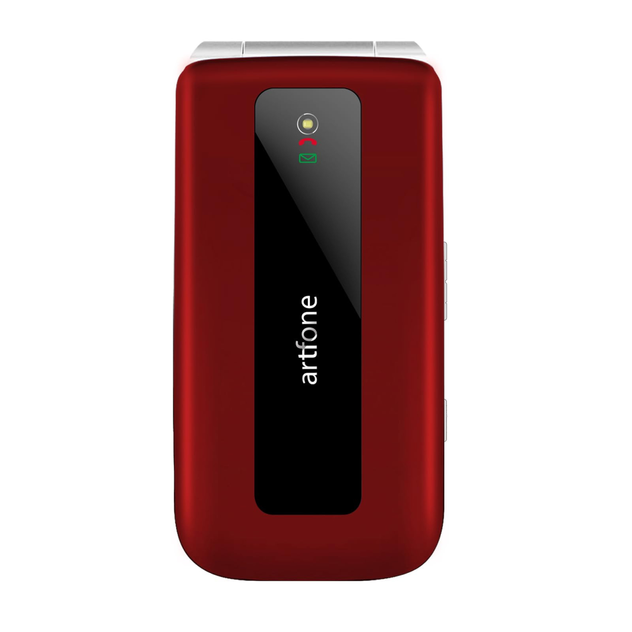 Telefon Mobil Artfone F20 Roșu pentru Seniori cu Taste Mari și Buton SOS [1]