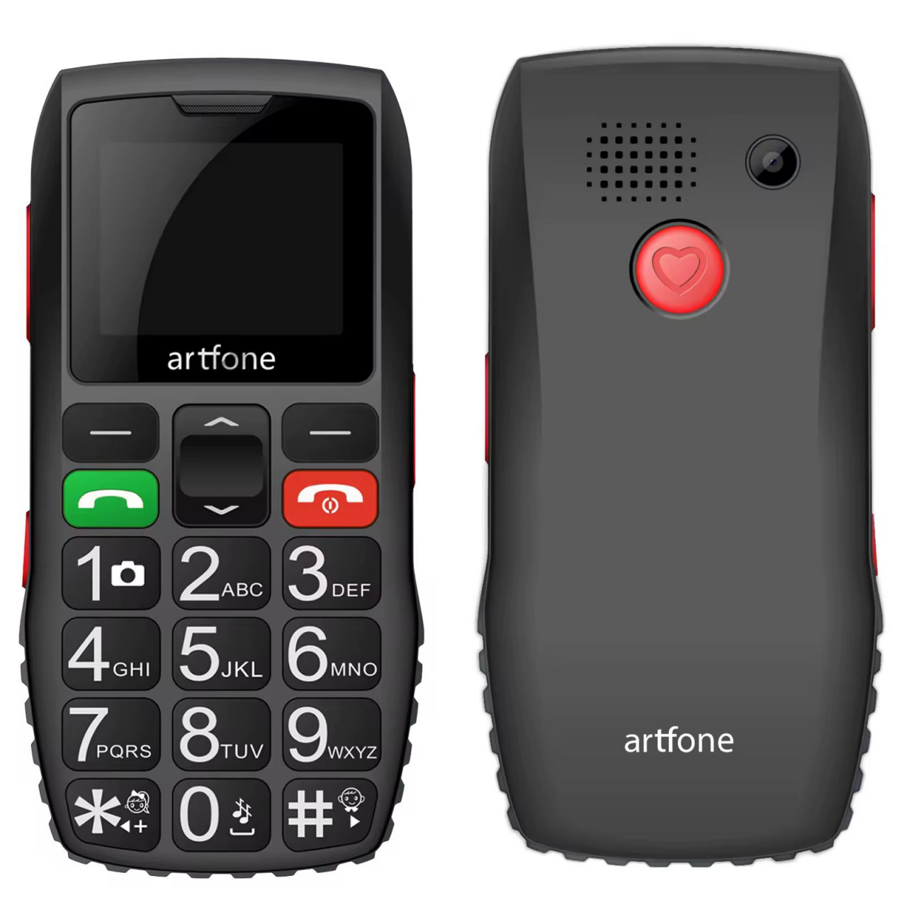 Telefon Mobil Artfone pentru Seniori cu Taste Mari și Buton SOS – Meniu Română [5]