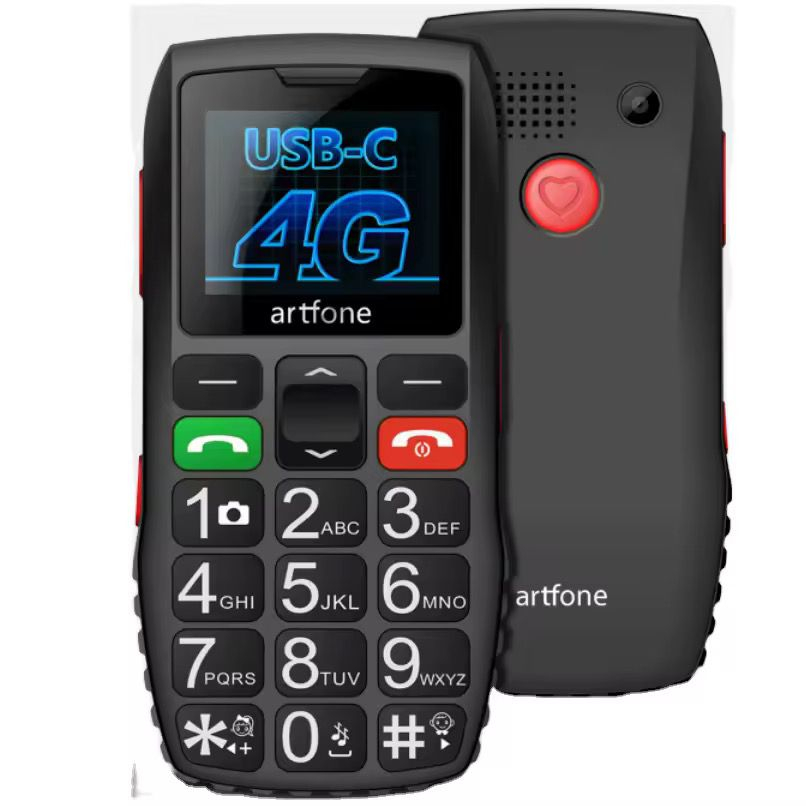 Telefon Mobil Artfone pentru Seniori cu Taste Mari și Buton SOS – Meniu Română [4]