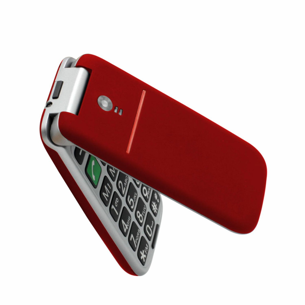 Telefon mobil Artfone CF241A – clapetă, taste mari, SOS, negru [7]