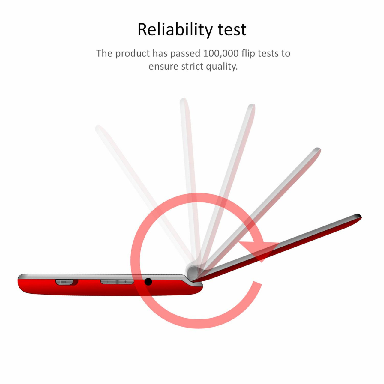 Telefon mobil Artfone CF241A – clapetă, taste mari, SOS, negru [3]