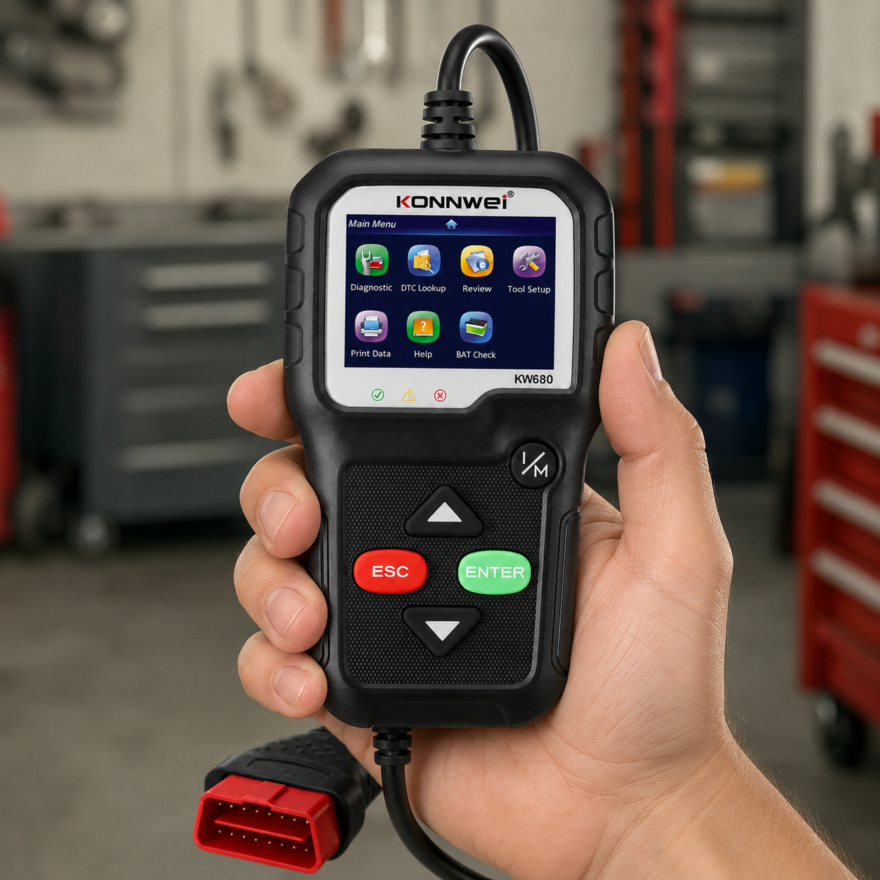 Tester Auto KONNWEI KW680 – Diagnoză OBD2 Multimarcă [8]