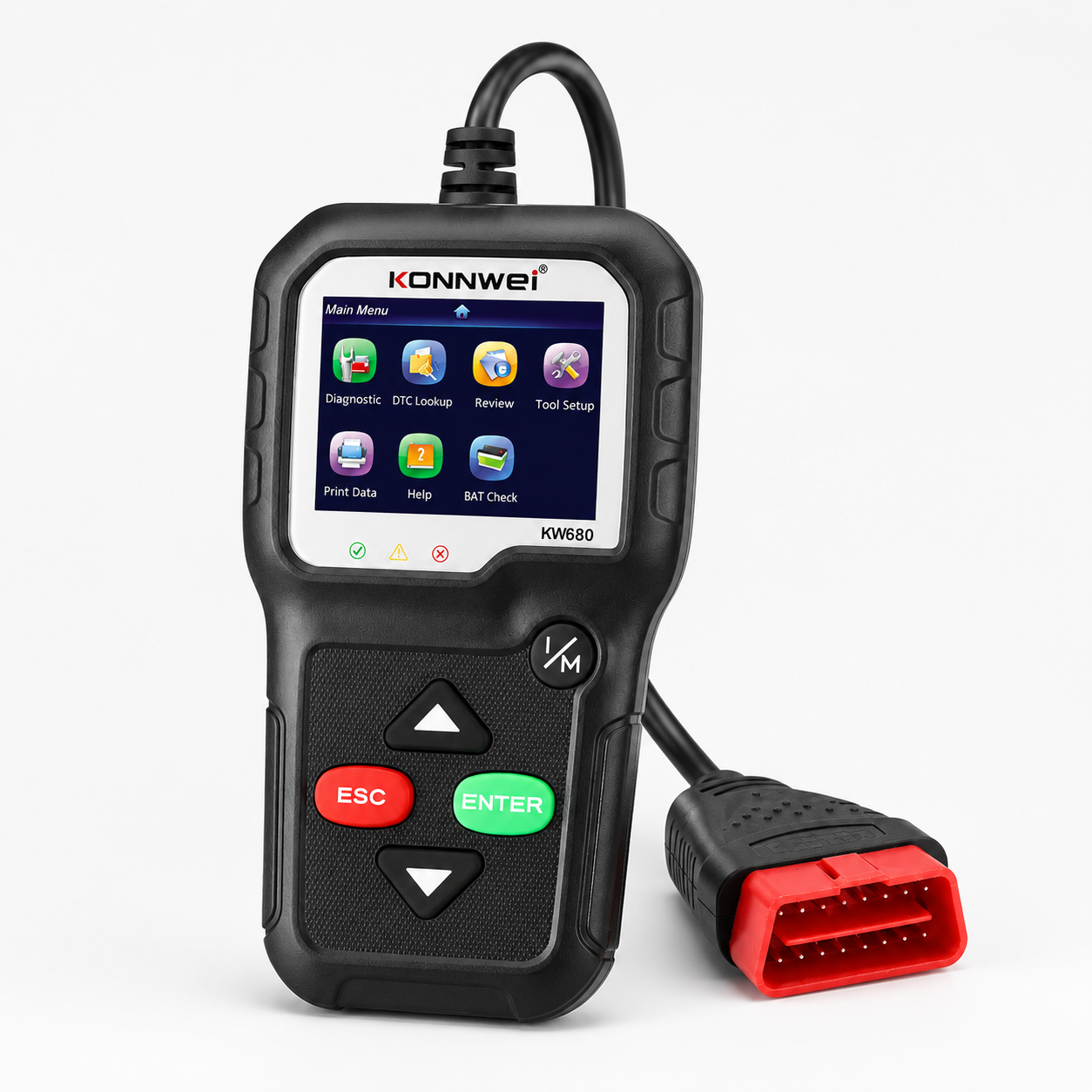 Tester Auto KONNWEI KW680 – Diagnoză OBD2 Multimarcă [2]