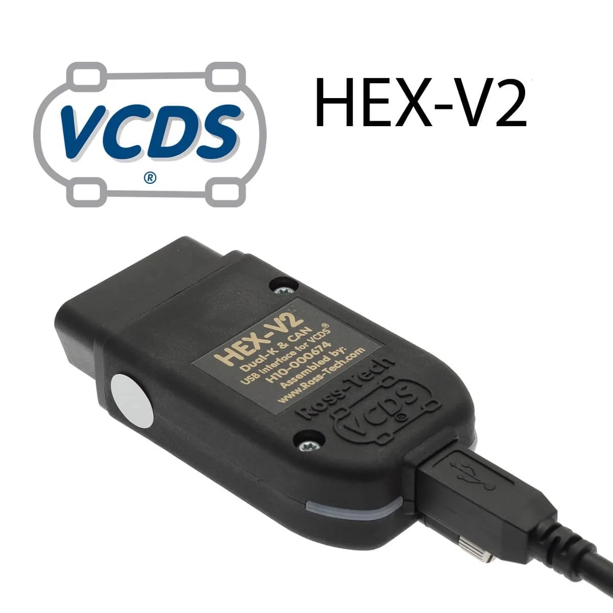 Tester Auto VCDS 25.3 HEX-V2 ARM STM32F – Diagnoză VAG 1996–2025 [2]