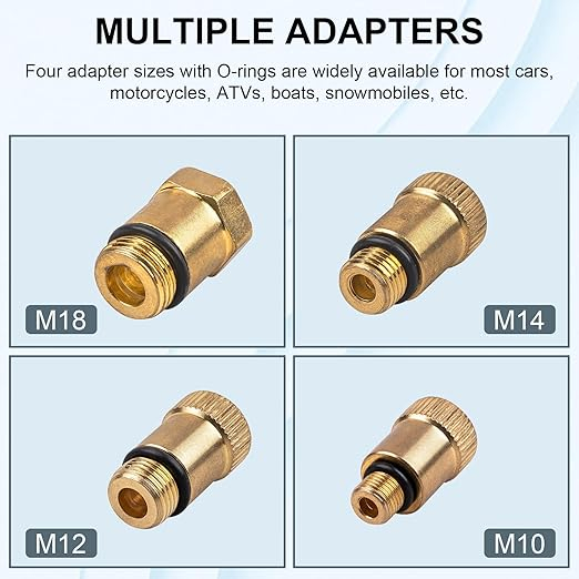 Tester compresie cilindri motor benzină – set profesional [4]