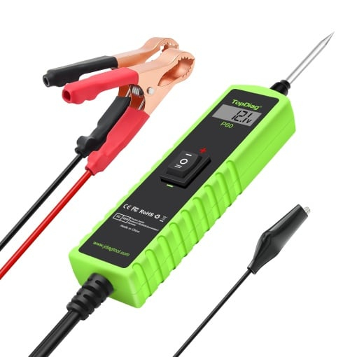 Tester Circuite Electrice Auto TopDiag P60 cu LCD și LED [2]