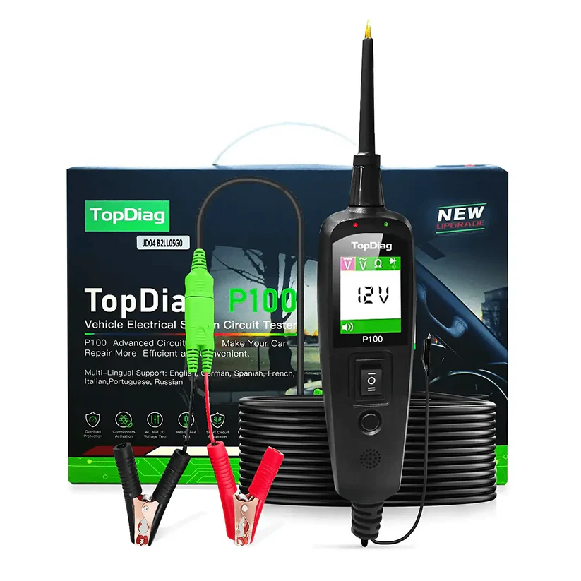 TopDiag P100 – Tester Profesional Circuite Electrice Auto 12V & 24V [4]