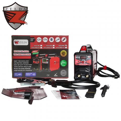 Aparat de sudură invertor Zelda MMA-250, 200A, IGBT, portabil [6]