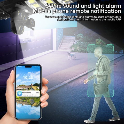 Lampa Solara cu Camera XA12 ValVirtalex 3MP 4G WiFi [10]