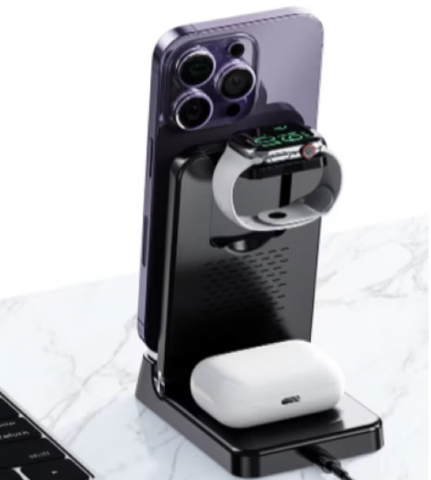 Încărcător Wireless 4 în 1 VALVIRTALEX® pentru Telefon, Apple Watch și AirPods [3]