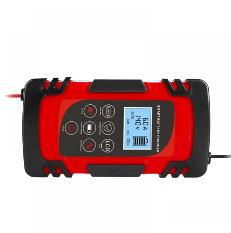 Redresor Baterie Auto Smart Valvirtalex 12/24V, 4–100Ah, Roșu [4]
