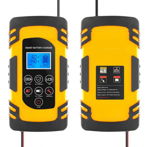 Redresor baterie auto Valvirtalex 12/24V cu LCD și protecție automată [2]