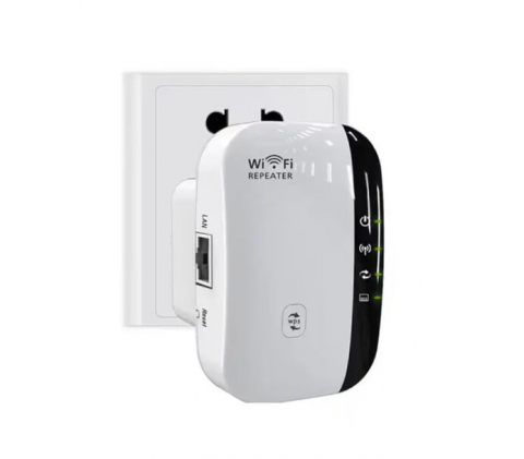 Amplificatoare WiFi - Amplificator Semnal WiFi VALVIRTALEX® – 300 Mbps, Mod Repeater/AP, WPS, Acoperire Extinsă
