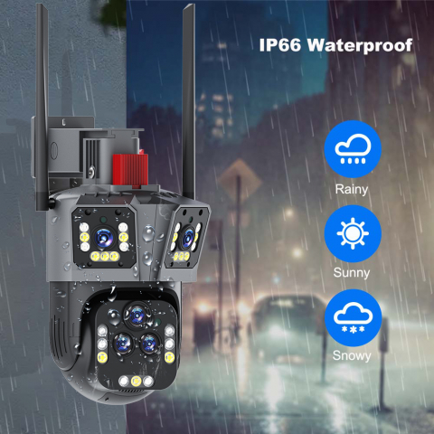 Cameră Supraveghere Wi-Fi ValVirtalex 20MP cu Zoom 20X și PTZ 360° [6]