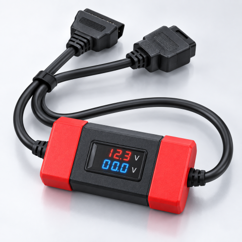 Testere & Diagnoze Auto - Adaptor OBD2 Camioane 24V la 12V A0282