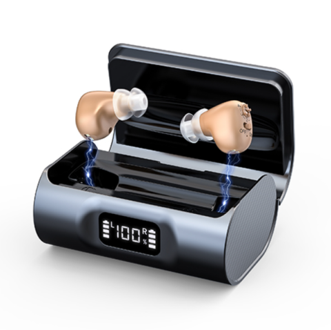 Aparate Auditive - Amplificator auditiv reincarcabil Great-Ears G12N mini In-Ear