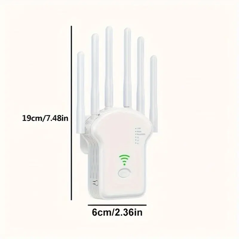 Amplificator WiFi 1200Mbps Dual Band cu 6 Antene – Ravix.ro [2]