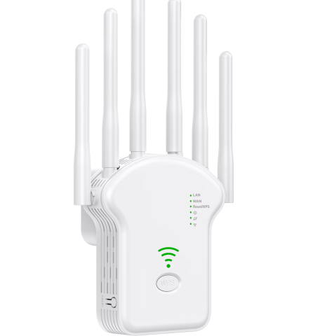 Amplificatoare WiFi - Amplificator WiFi 300Mbps cu 6 Antene – Ravix.ro