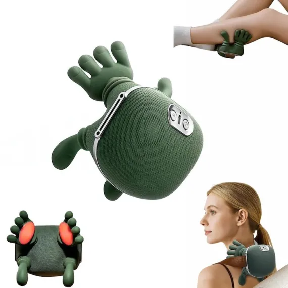 Aparate de Masaj - Aparat Masaj Gat Umeri 6D Vibrații Infraroșu Reîncărcabil