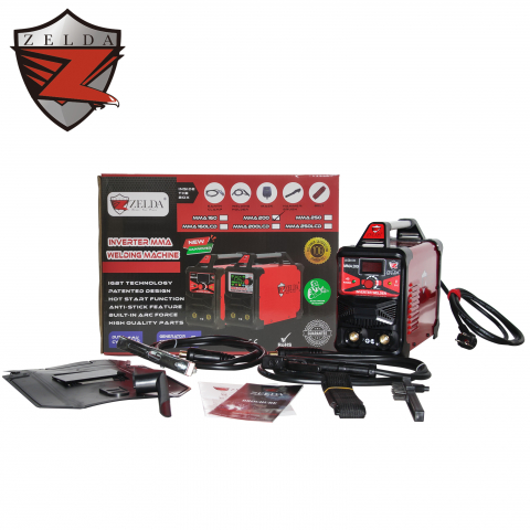 Aparat de sudură invertor Zelda MMA-200, 200A, IGBT, portabil [6]