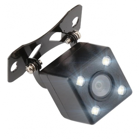 Navigatii auto - Cameră Marșarier Auto cu 4 LED-uri, Vedere Nocturnă, Unghi 140°