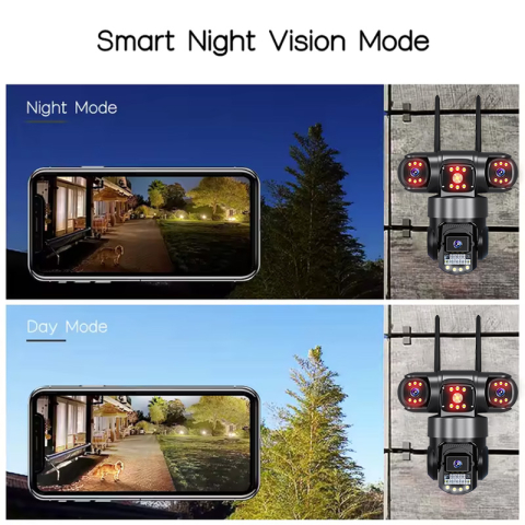 Cameră 4G cu SIM 6K, 3 lentile, 720°, IP66 – ValVirtalex [6]