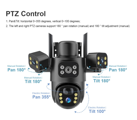 Cameră Supraveghere 4G Solară VALVIRTALEX ES-SOLAR-XLGA-BLACK – Autonomă, PIR 10m, Vedere Nocturnă [2]