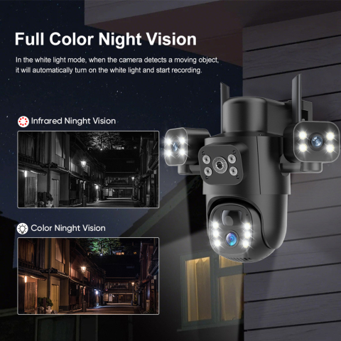 Cameră Supraveghere 4G Solară VALVIRTALEX ES-SOLAR-XLGA-BLACK – Autonomă, PIR 10m, Vedere Nocturnă [3]