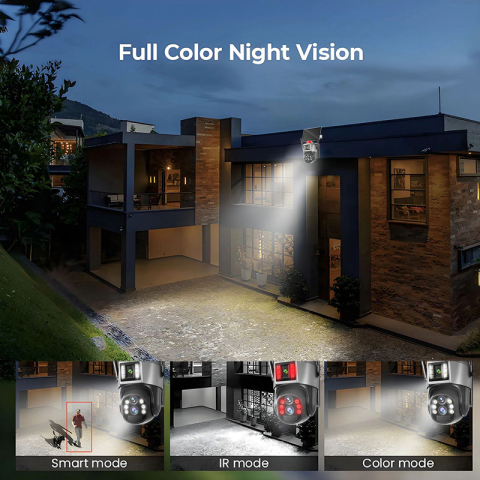 Camera Supraveghere Solară 4G ValVirtalex S6B-10X Grey Zoom 10x [4]