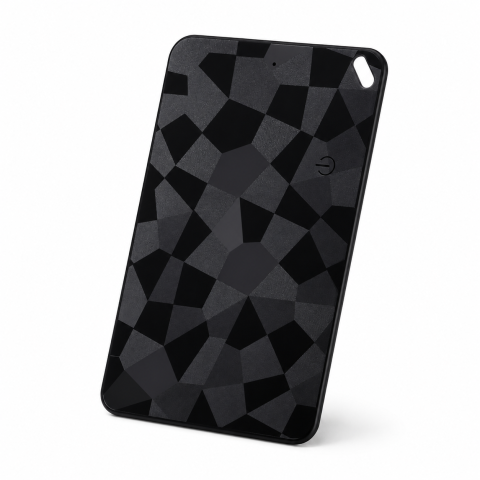 Card Tracker Anti-Pierdere Portofel K18 negru, compatibil iOS sau Android, IP68