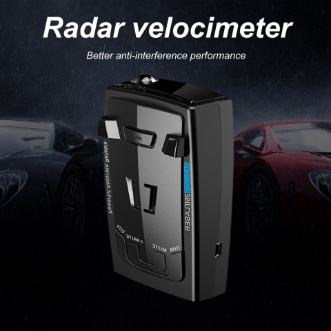 Detector radar auto RAD2000, 360°, multibandă, avertizare vocală, anti-interferență [2]