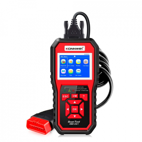 Diagnoză Auto Multimarcă Konnwei KW850 – Tester OBD2 Profesional Compatibil cu Toate Mărcile Auto [1]