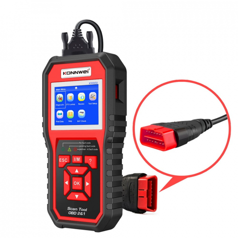Diagnoză Auto Multimarcă Konnwei KW850 – Tester OBD2 Profesional Compatibil cu Toate Mărcile Auto [3]