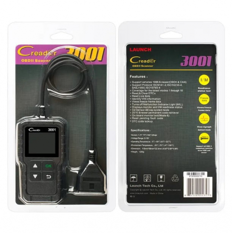 Tester Diagnoză Auto Launch Creader CR3001 OBD2 – Compatibil Multimarcă [3]