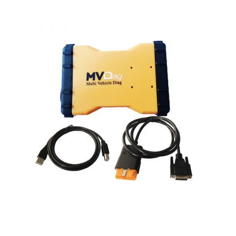 Interfață Diagnoză Auto Multi Vehicle Diag Yellow – Autoturisme și Camioane [1]