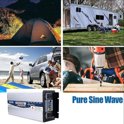 Invertor 5000W 12V Undă Sinusoidală Pură – VALVIRTALEX® | Ravix.ro [2]