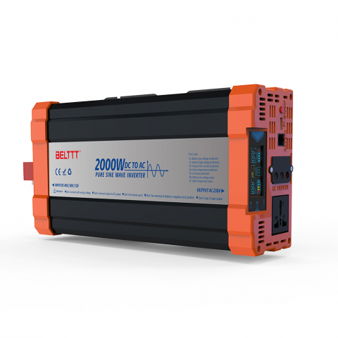 Invertor 12V 4000W Undă Sinusoidală Pură – Belttt® | Ravix.ro [4]