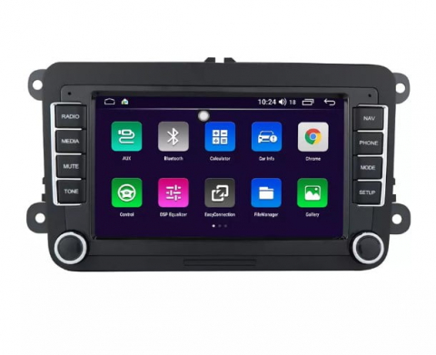 Navigație Android 9 inch Valvirtalex 1GB 16GB – Compatibilă cu VW Passat B6, Golf 5, Skoda, Seat – Sistem Multimedia Auto [1]