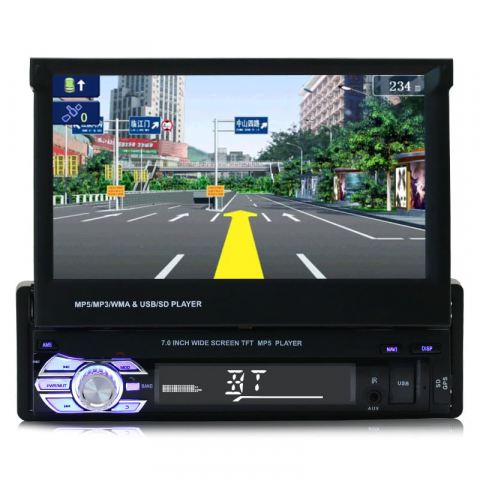 Player Auto 1DIN VALVIRTALEX cu Ecran Retractabil 7" și Bluetooth [5]